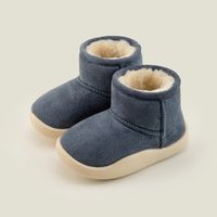 Kid's Casual Solid Color Round Toe Snow Boots sku image 23