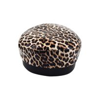 Women's Streetwear Leopard Curved Eaves Beret Hat main image 4
