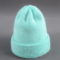 Mujeres Lindo Color Sólido Prensado Gorro De Lana sku image 5