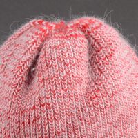 Women's Cute Solid Color Crimping Wool Cap main image 5