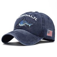 Unisex Vacation Cartoon Embroidery Curved Eaves Baseball Cap main image 1