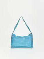 Women's Plastic Solid Color Classic Style Square Zipper Shoulder Bag sku image 8