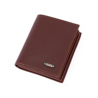 Men's Solid Color Pu Leather Open Small Wallets main image 3