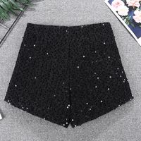 Women's Daily Street Streetwear Solid Color Shorts Sequins Shorts main image 5