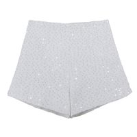 Women's Daily Street Streetwear Solid Color Shorts Sequins Shorts main image 3