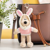 Cute Animal Plush Unisex Bag Pendant Keychain main image 4