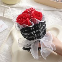 Valentine's Day Teachers' Day Romantic Pastoral Solid Color Soap Flower Party Date Festival Rose Flower sku image 1