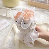Valentine's Day Teachers' Day Romantic Pastoral Solid Color Soap Flower Party Date Festival Rose Flower sku image 2