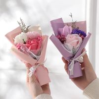 Valentine's Day Romantic Sweet Flower Dried Flower Party Date Festival Rose Flower main image 1