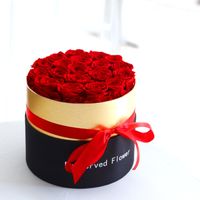 Christmas Valentine's Day New Year Romantic Sweet Rose Preserved Fresh Flower Party Date Festival Rose Flower sku image 4