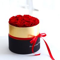 Christmas Valentine's Day New Year Romantic Sweet Rose Preserved Fresh Flower Party Date Festival Rose Flower sku image 3