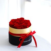 Christmas Valentine's Day New Year Romantic Sweet Rose Preserved Fresh Flower Party Date Festival Rose Flower sku image 2