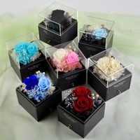 Valentine's Day Romantic Sweet Rose Preserved Fresh Flower Anniversary Party Festival main image 3