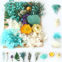 Pastoral Colorful Dried Flower Wedding Graduation Birthday Bouquet sku image 10