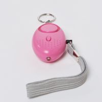 Simple Style Solid Color Plastic Self-defense Alarm Keychain 1 Piece main image 2