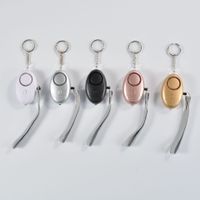 Simple Style Solid Color Plastic Self-defense Alarm Keychain 1 Piece main image 3