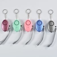 Simple Style Solid Color Plastic Self-defense Alarm Keychain 1 Piece main image 4