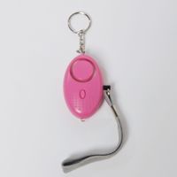 Simple Style Solid Color Plastic Self-defense Alarm Keychain 1 Piece main image 5