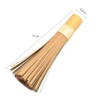Casual Solid Color Bamboo Cleaning Brush 1 Piece sku image 4