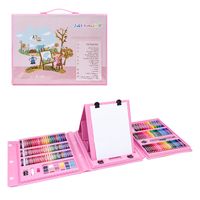 1 Jeu Couleur Unie Apprentissage Plastique Décontractée Stylo Aquarelle sku image 1