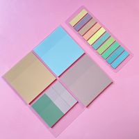1 Set Solid Color Learning Pet Casual Sticky Note main image 4