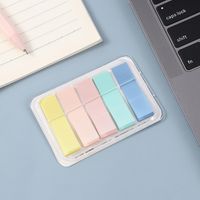 1 Set Solid Color Learning Paper Casual Sticky Note sku image 6