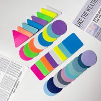 1 Set Solid Color Learning Pet Cute Sticky Note main image 1