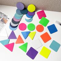 1 Set Solid Color Learning Pet Cute Sticky Note main image 4