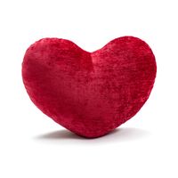 Lässig Retro Herzform Süssigkeit Einfarbig Polyester Dekokissen Kissenbezüge sku image 3