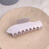 Women's Vacation Marine Style Shark Whale Acetic Acid Sheets Hair Claws sku image 1