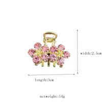 Women's Simple Style Commute Flower Alloy Inlay Zircon Hair Claws main image 6