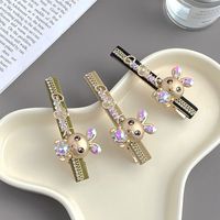 Women's Cute Rabbit Alloy Inlay Rhinestones Hair Clip main image 6