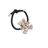 Femmes Mignon Ours Alliage Placage Incruster Strass Attache-cheveux main image 6