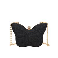 Women's Arylic Butterfly Streetwear Square Lock Clasp Crossbody Bag main image 5