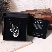 Simple Style Commute Color Block Plastic Plating Gold Plated Silver Plated Unisex Pendant Necklace sku image 17
