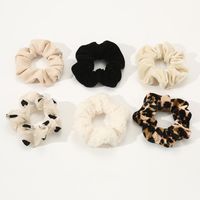 Women's Simple Style Leopard Cloth Hair Tie main image 3