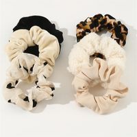 Women's Simple Style Leopard Cloth Hair Tie main image 5