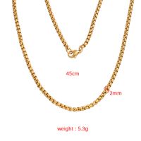 Simple Style Geometric Stainless Steel Plating None 18K Gold Plated Jewelry Accessories sku image 1