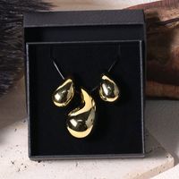 Simple Style Commute Color Block Resin Plating Gold Plated Silver Plated Women's Jewelry Set sku image 7