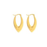 1 Pair Basic Classic Style Geometric Plating Stainless Steel Earrings main image 6