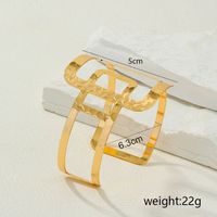 Nordic Style Geometric Alloy Women's Bangle main image 6