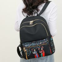 One Size Solid Color Casual Daily Shopping Women's Backpack sku image 5
