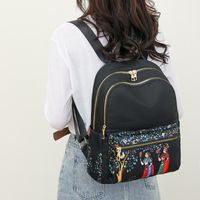 One Size Solid Color Casual Daily Shopping Women's Backpack main image 4