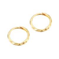 1 Pair Simple Style Geometric Plating Copper Earrings main image 2