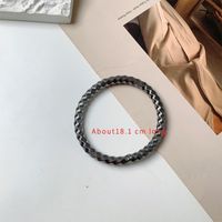 Casual Solid Color Alloy Wholesale Wristband sku image 2