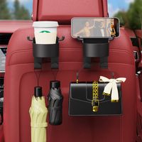 Multifunctional Car Supplies Seat Back Storage Rack Car Water Cup Holder Hook main image 7