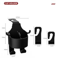 Multifunctional Car Supplies Seat Back Storage Rack Car Water Cup Holder Hook sku image 1