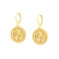 1 Pair Elegant Simple Style Snake Plating Inlay Copper Zircon 18k Gold Plated Drop Earrings main image 8
