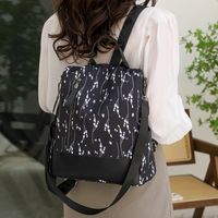 Talla Única Flor Casual A Diario Compras Mochila De Mujer sku image 4