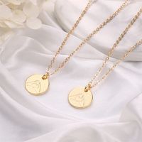 Hip-hop Cool Style Cross Heart Shape Lock Copper 14k Gold Plated Three Layer Necklace In Bulk main image 3